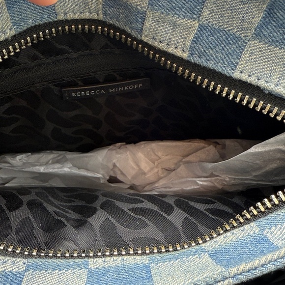 Rebecca Minkoff
Lou Small Checkered Denim Satchel - Picture 5 of 5